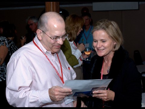 Jack Bantarri and Linda Simon